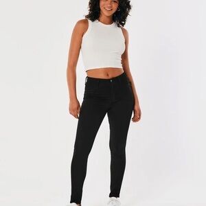 Hollister High-Rise Black Jean Leggings